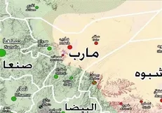 حلقه محاصره مأرب تنگ‌تر شد| رئیس سازمان اطلاعات یمن: متجاوزان مرد هستند خود به میدان بیایند