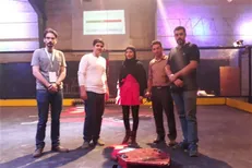 تیم دانشگاه آزاد رامسر مقام دوم مسابقات ربات‌های جنگجو را کسب کرد