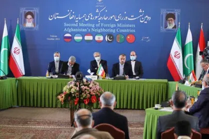 بیانیه مشترک وزیران خارجه کشور&zwnj;های همسایه افغانستان+روسیه