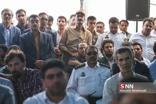 آیین افتتاح بلوار آیت‌الله العظمی بروجردی