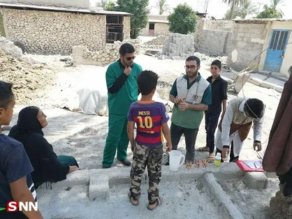 جهادگران دانشگاه آزاد کازرون بیش از ۱۸۰ راس دام را در مناطق محروم درمان کردند