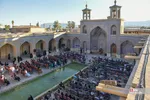 جشن میلاد کریم اهل بیت(ع) در شیراز، با سخنرانی آیت الله دژکام نماینده مقام معظم رهبری در فارس و امام جمعه شیراز و قرائت قرآن توسط سید مصطفی حسینی قاری بین المللی قرآن در مسجد نصیرالملک شیراز