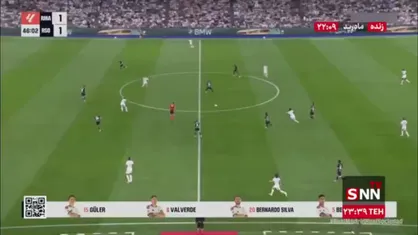 فرصت سوزی عجیب امباپه در دقیقه 47 / رئال مادرید 1 - 1 رئال سوسیداد