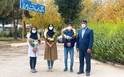 درخشش دانشجویان دانشگاه علوم پزشکی یاسوج در المپیاد علمی