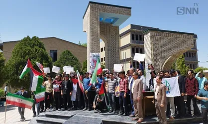 حمایت دانشجو معلمان همدانی از آزادی&zwnj;خواهی دانشجویان جهان+فیلم