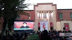 جولان سیاست در میدان مقاومت/ حضور دانشجویان روی خط حزب الله +فیلم و عکس