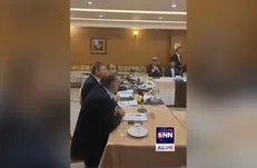 فیلمی که گفته می‌شود مربوط به جلسۀ هماهنگی قبل از بازی سپاهان و الاتحاد است