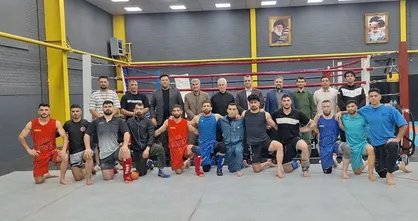 بازدید اسبقیان از اردوی تیم ملی MMA