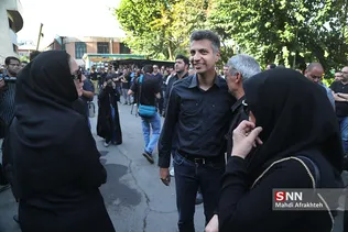 تشییه پیکر مهدی شادمانی