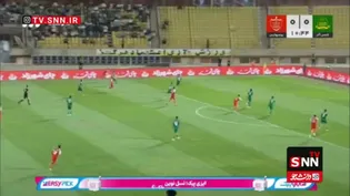 گل اول پرسپولیس به شمس آذر توسط محبی در دقیقه 10 روی پاس گل جلالی / پرسپولیس 1 - 0 شمس آذر