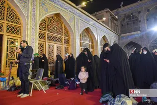 مراسم احیای شب بیست و یکم ماه مبارک رمضان در شیراز