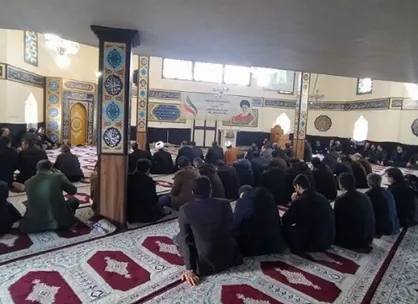 مراسم چهلمین روز شهادت سردار سلیمانی در دانشگاه آزاد سنندج برگزار شد + عکس