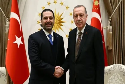 دیدار سعد حریری با اردوغان پشت درهای بسته