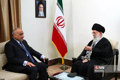 دیدار نخست وزیر عراق با مقام معظم رهبری