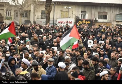 گلستاتی&zwnj;ها پیکر مطهر پنج شهید جنگ تحمیلی اخیر را تشییع کردند + فیلم