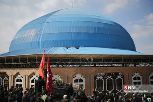 تشییع پیکر شهید مدافع حرم «رضا فرزانه»