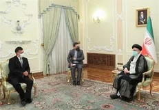 دیدار وزیر خارجه بوسنی و دبیر اتحادیه آلبا با آیت‌الله رئیسی