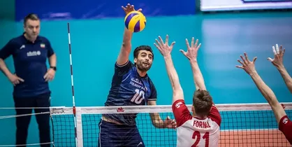 تصویر غفور روی پوستر FIVB +عکس