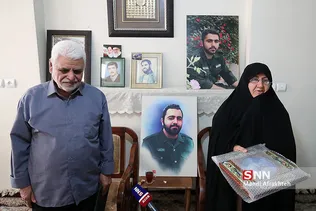دیدار با خانواده شهید جواد تیموری