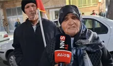 قد خمیده‌ مسن‌سال‌ها، ستون ایستادگی وطن است + فیلم