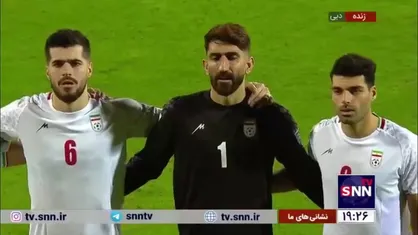 طنین انداز شدن سرود تیم ملی کشورمان در ورزشگاه راشد شهر دبی