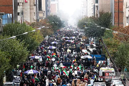 راهپیمایی ۱۳ آبان در تهران (۳)