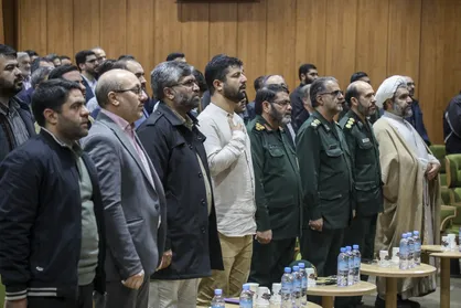 آیین تکریم و معارفه جانشین و معاون هماهنگ کننده سازمان بسیج دانشجویی&zwnj; +تصاویر