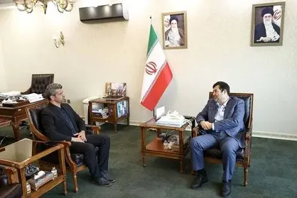 دیدار رئیس فدراسیون تکواندو با وزیر ورزش و جوانان