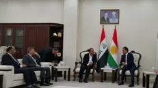 رئیس دانشگاه کردستان با وزیر آموزش عالی اقلیم کردستان عراق دیدار کرد