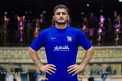 نشان برنز رحمانی در آوردگاه مغولستان