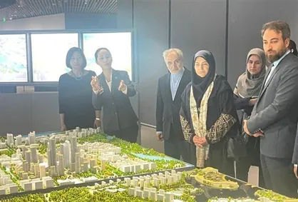 بازدید معاون رئیس جمهور از موزه توسعه پایدار شهری شانگهای