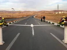 ۲۵ کیلومتر از محور جلفا ـ کلاله در آستانه بهره‌برداری