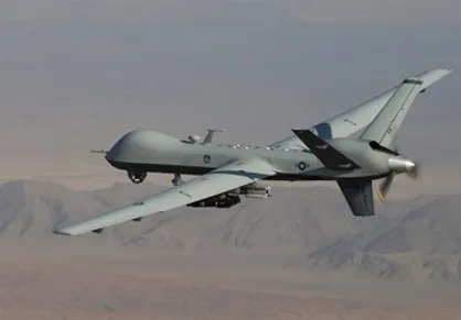 سپاه: پهپاد آمریکایی MQ-9 بر فراز تنگه هرمز سرنگون شد