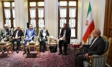 اعضای هیأت پارلمانی سوریه با قالیباف دیدار کردند