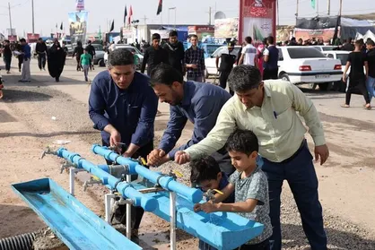 جزئیات خدمات&zwnj;رسانی صنعت آب و برق به زائران اربعین حسینی