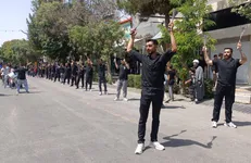 عزاداری ظهر تاسوعای حسینی در بجنورد + فیلم