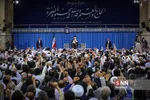 دیدار دست‌اندرکاران و کارگزاران حج با رهبر معظم انقلاب