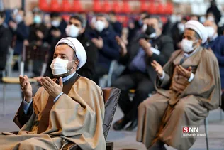 مراسم اولین سالگرد تدفین شهدای گمنام 