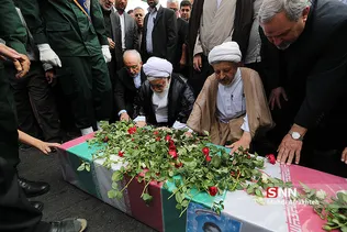 تشییع شهید سید حسن صالحی