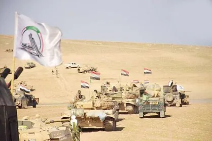 عملیات حشد شعبی در عمق صحرا تا مرز&zwnj;های عراق و عربستان