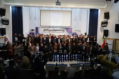 آیین &laquo;روز دانشجویان بین&zwnj;الملل&raquo; و تجلیل از نخبگان  در دانشگاه کردستان برگزار شد