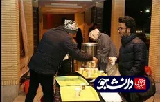 پذیرایی دانشگاه شهید باهنر کرمان از عزاداران شهيد سپهيد قاسم سليماني