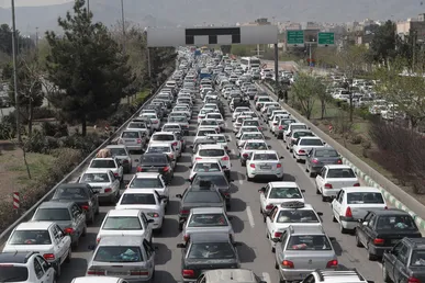 ترافیک سنگین در جاده چالوس/ تردد روان در مرز‌های زمینی کشور