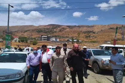 حضور معاون اول رئیس&zwnj;جمهور در مناطق سیل&zwnj;زده فیروزکوه