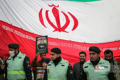راهپیمایی حمایت از اقتدار و صلابت جمهوری اسلامی ایران در مشهد