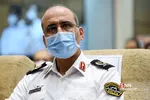 مراسم تکریم و معارفه رئیس پلیس راهور تهران بزرگ