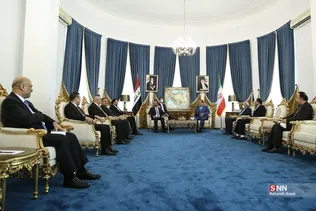 دیدار رئیس پارلمان عراق با علی شمخانی