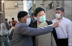 بازدید رئیس‌جمهور از محله هرندی تهران