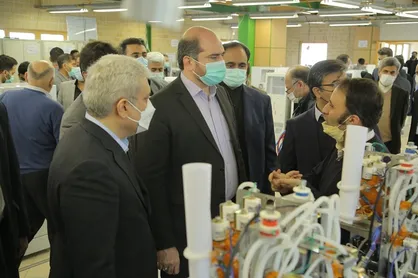 استاندار تهران از پارک فناوری پردیس بازدید کرد
