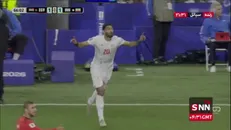شهریار مغانلو به جای سامان قدوس وارد زمین شد /ایران 1 - 1 مصر